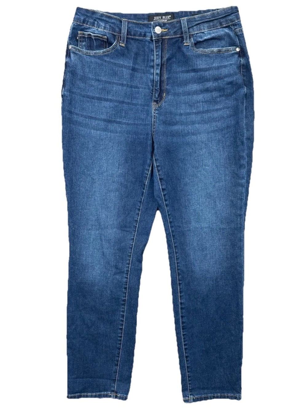 Judy Blue Boyfriend Jeans 13/31 Dark Wash High Rise Sorbtek Cooling JB88608